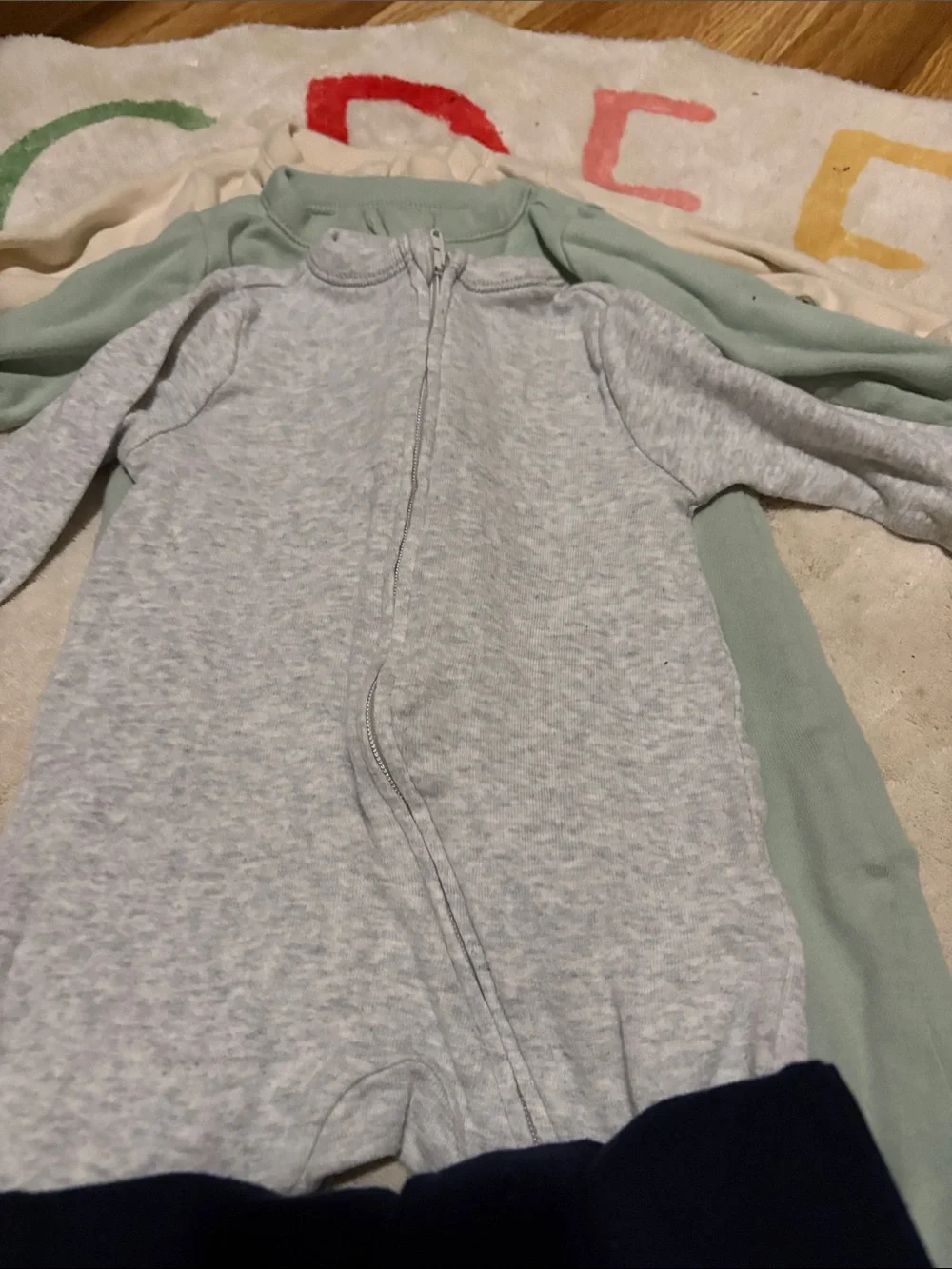 5 pack old navy 0-3  Zip Baby One-Piece